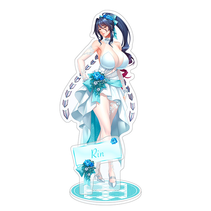 ACTION TAIMANIN【ジューンブライド】上原燐「電輝の花嫁」アクリルスタンド