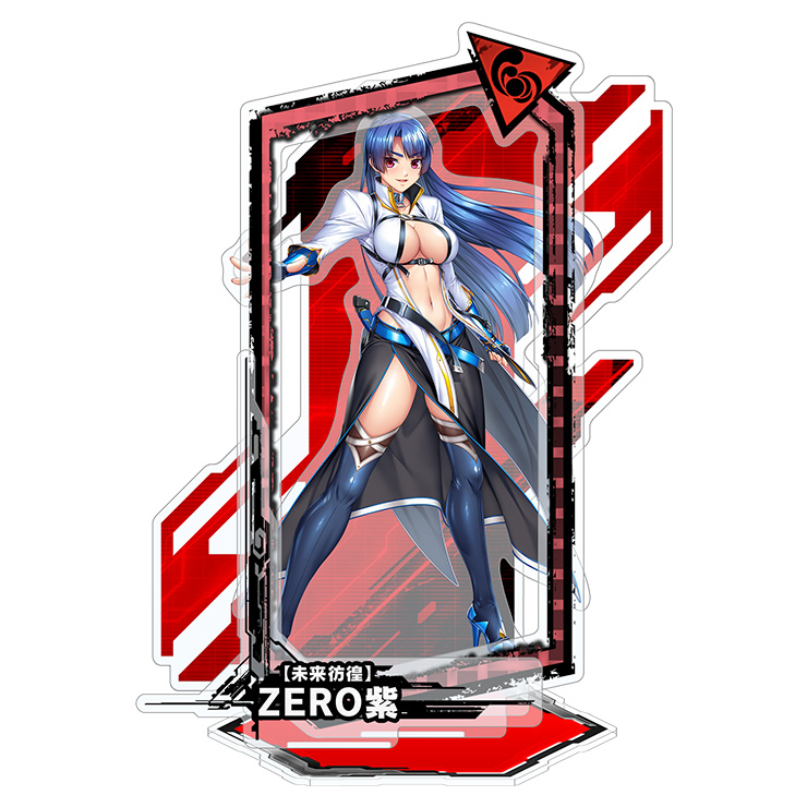 対魔忍RPG ピックアップアクリルスタンド ver.【未来彷徨】ZERO紫