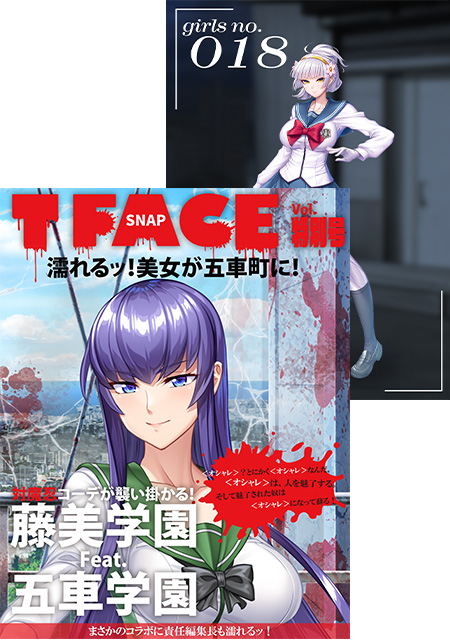 対魔忍RPG 3Dカード ホルダーT FACE Vol.特別号 学園黙示録 HIGHSCHOOL OF THE DEAD スナップ