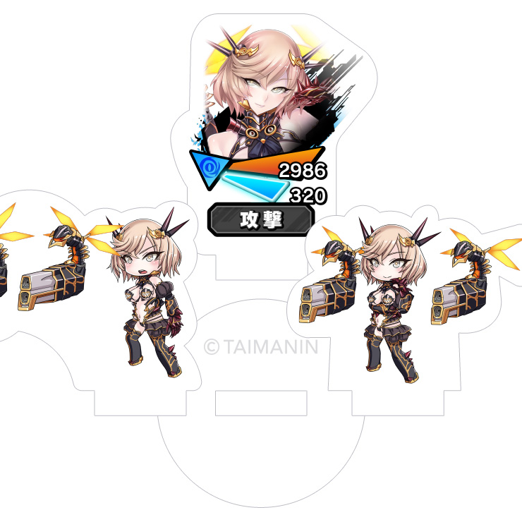 対魔忍RPG バトル画面セットキャラクターセット ver.ワイト