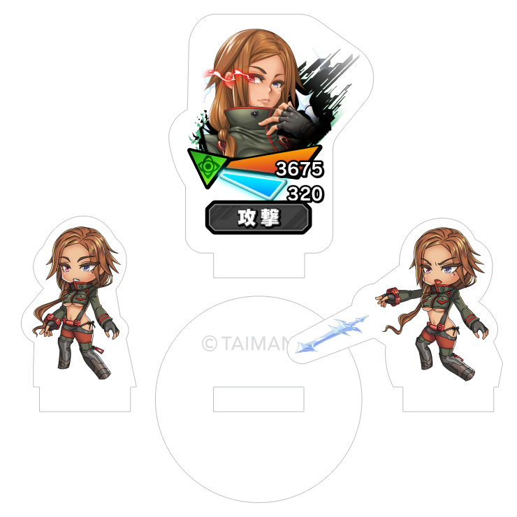 対魔忍RPG バトル画面セットキャラクターセット ver.ラスタ