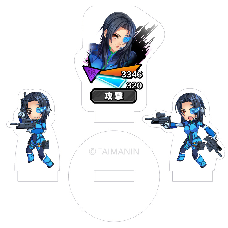 対魔忍RPG バトル画面セットキャラクターセット ver.イーオ・オライオン