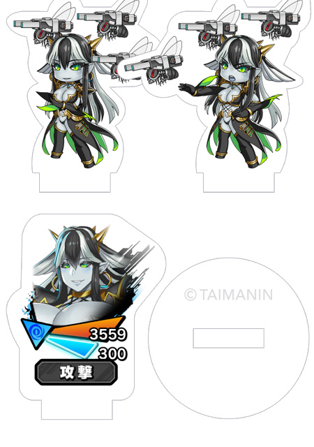 対魔忍RPG バトル画面セットキャラクターセット ver.【死霊騎士】ウィスプ