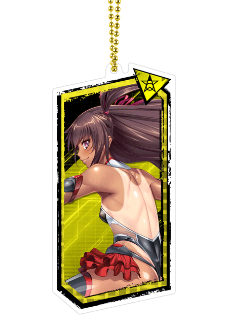 対魔忍RPG 編成画面チェンジングキーホルダー ver.【雷撃の対魔忍】水城ゆきかぜ