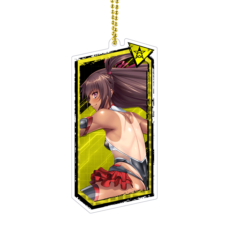 対魔忍RPG 編成画面チェンジングキーホルダー ver.【雷撃の対魔忍】水城ゆきかぜ