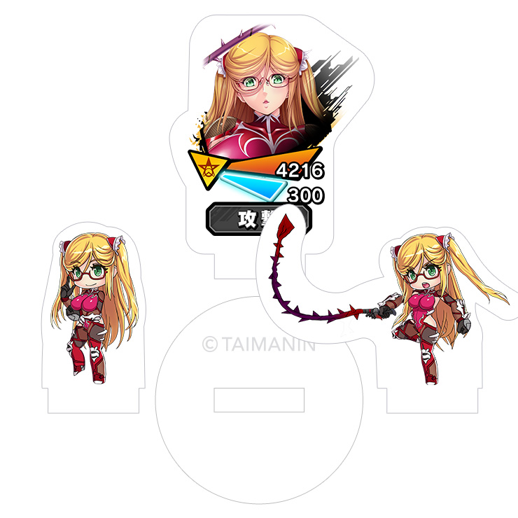 対魔忍RPG バトル画面セットキャラクターセット ver.高坂静流