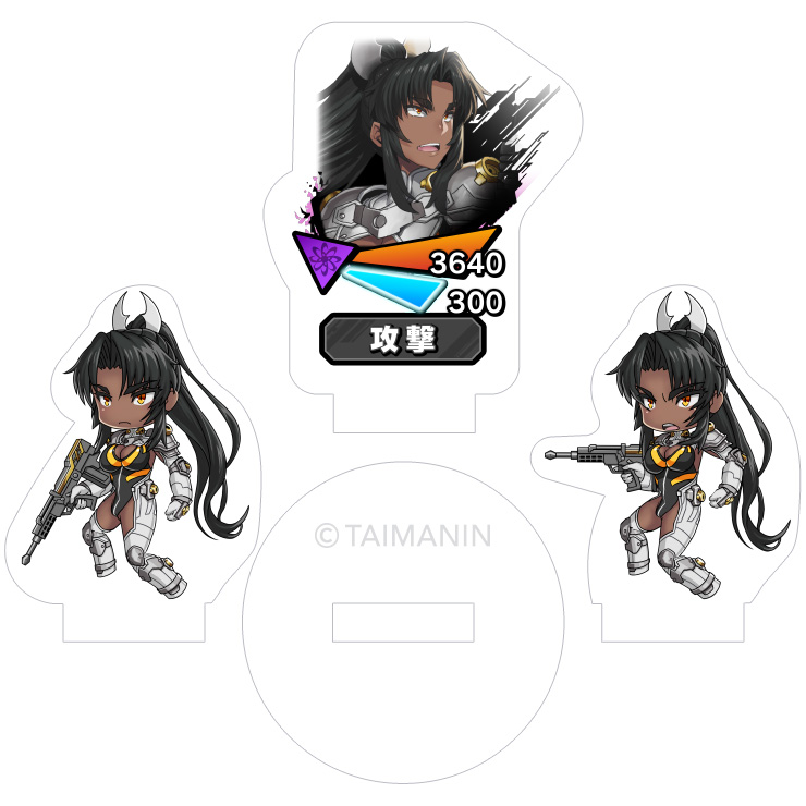 対魔忍RPG バトル画面セットキャラクターセット ver.ミラベル・ベル