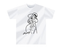 対魔忍井河アサギ サイン風アートTシャツ