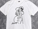 対魔忍井河アサギ サイン風アートTシャツ