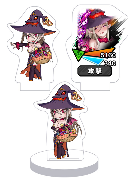 対魔忍RPG バトル画面セットキャラクターセット ver.【ハロウィンの賢者】シュヴァリエ