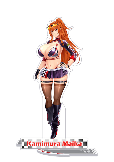 アクション対魔忍【ACTION TAIMANIN】 レースクイーンコスチュームアクリルスタンド 神村舞華