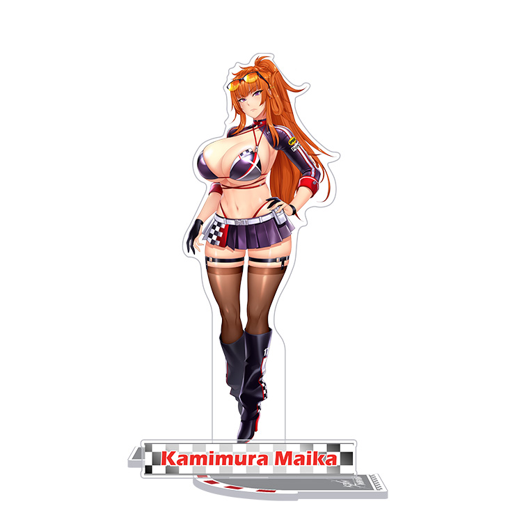 アクション対魔忍【ACTION TAIMANIN】 レースクイーンコスチュームアクリルスタンド 神村舞華