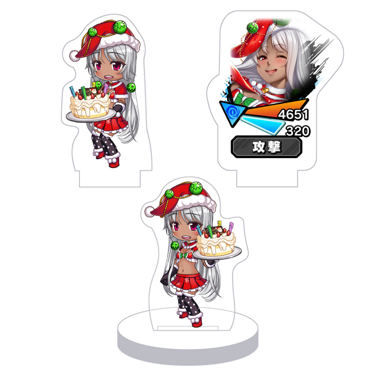 対魔忍RPG バトル画面セットキャラクターセット ver.【サンタメイド】ユーリヤ