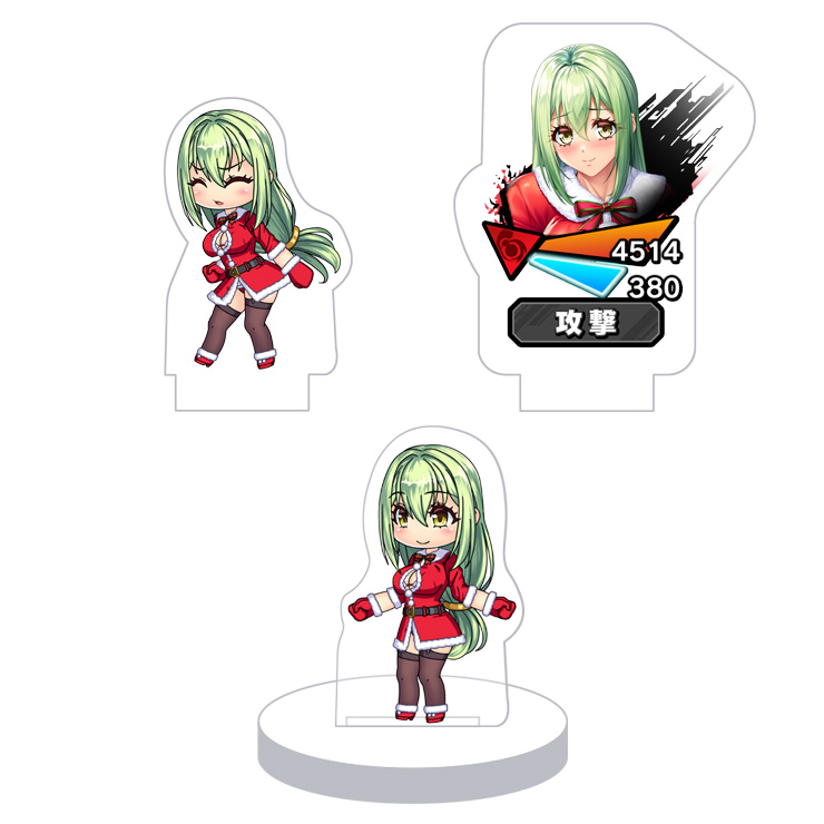 対魔忍RPG バトル画面セットキャラクターセット ver.【聖夜の蛸娘】相州蛇子