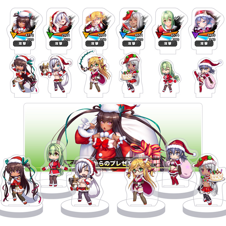 対魔忍RPG バトル画面セットキャラクタープレミアムセット vol.11 (全6種セット＋奥義演出カットインパーツ付属)