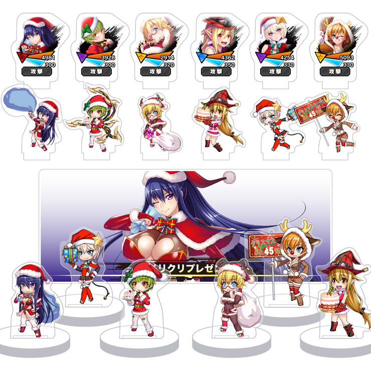 対魔忍RPG バトル画面セットキャラクタープレミアムセット vol.12 (全6種セット＋奥義演出カットインパーツ付属)