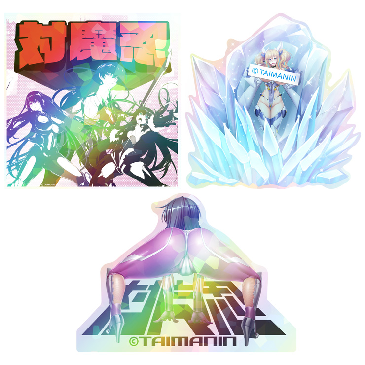 対魔忍バリエーションステッカー vol.01 (3種セット)