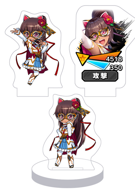 対魔忍RPG バトル画面セットキャラクターセット ver.【正月】水城ゆきかぜ