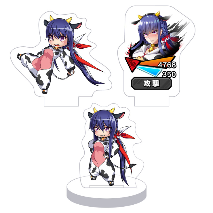 対魔忍RPG バトル画面セットキャラクターセット ver.【丑年娘】秋山凜子