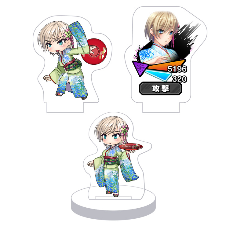 対魔忍RPG バトル画面セットキャラクターセット ver.【ニューイヤー】レティシア