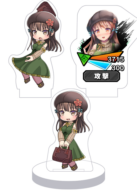 対魔忍RPG バトル画面セットキャラクターセット ver.【清秋澄天】喜瀬蛍