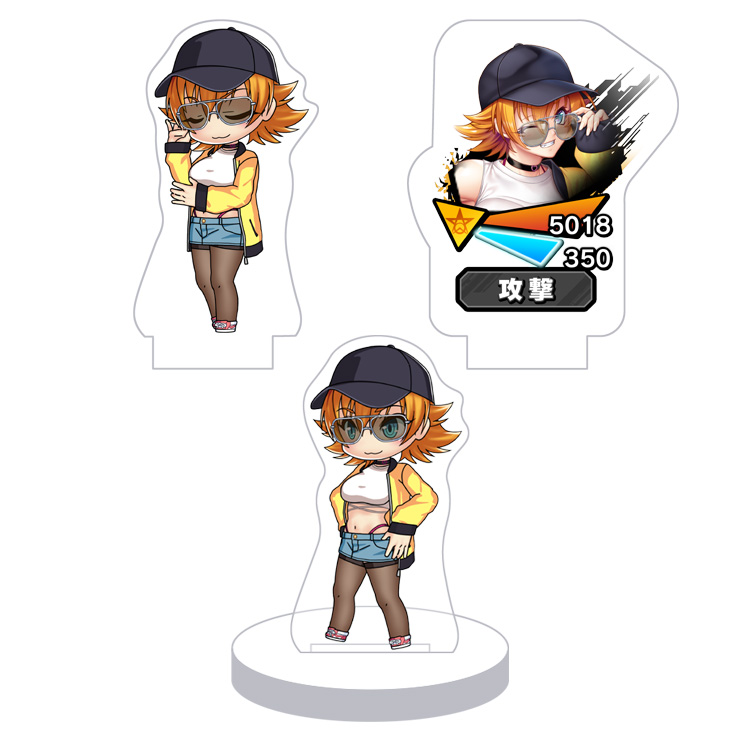 対魔忍RPG バトル画面セットキャラクターセット ver.【お忍びカジュアル】ZEROさくら