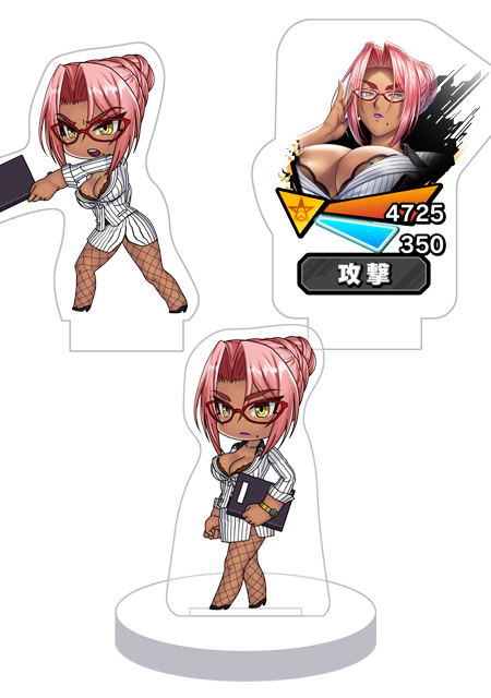 対魔忍RPG バトル画面セットキャラクターセット ver.【敏腕秘書】イングリッド