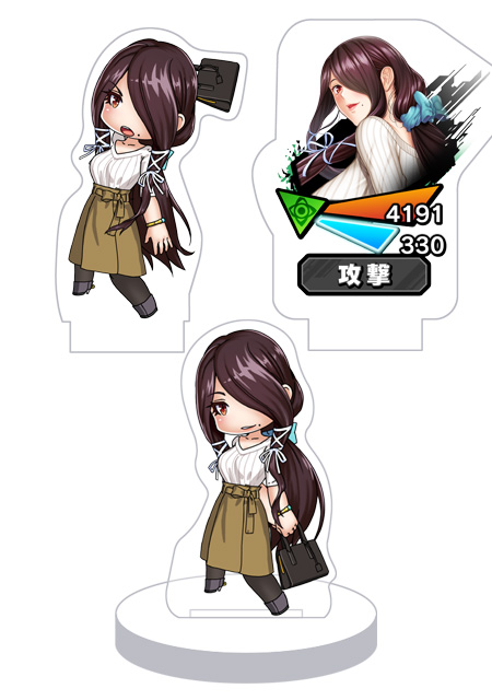 対魔忍RPG バトル画面セットキャラクターセット ver.【デート日和】ふうま災禍