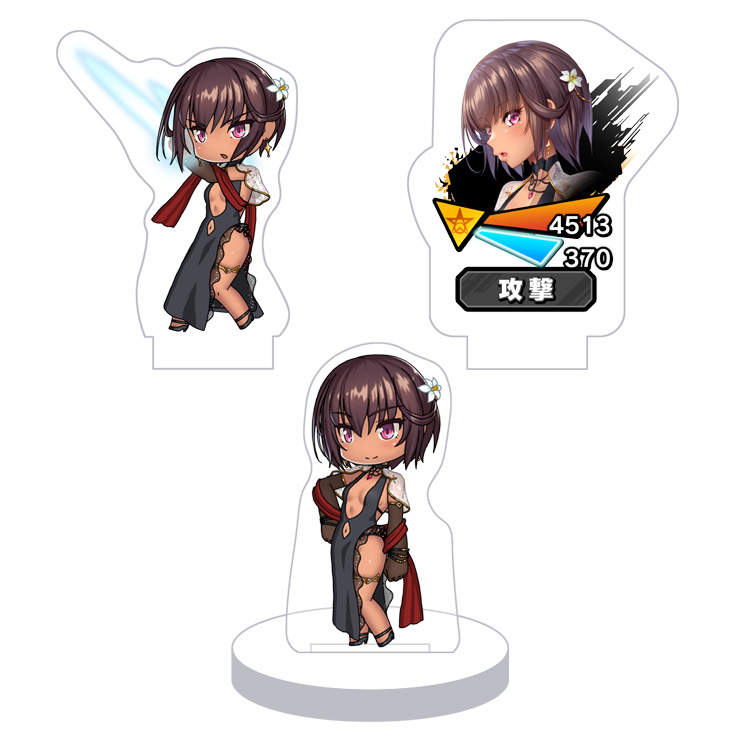 対魔忍RPG バトル画面セットキャラクターセット ver.【夜会ドレス】大人ゆきかぜ