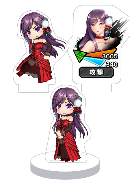 対魔忍RPG バトル画面セットキャラクターセット ver.【機械仕掛けの悪役令嬢】シアリー