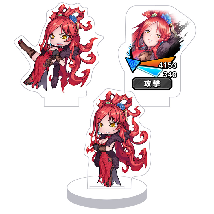 対魔忍RPG バトル画面セットキャラクターセット ver.【冬獄炎】アスタロト