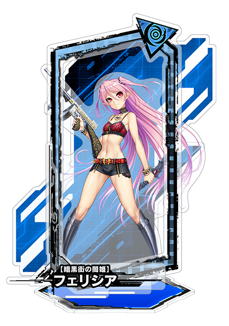 【再販】対魔忍RPG ピックアップアクリルスタンド ver.【暗黒街の闇姫】フェリシア