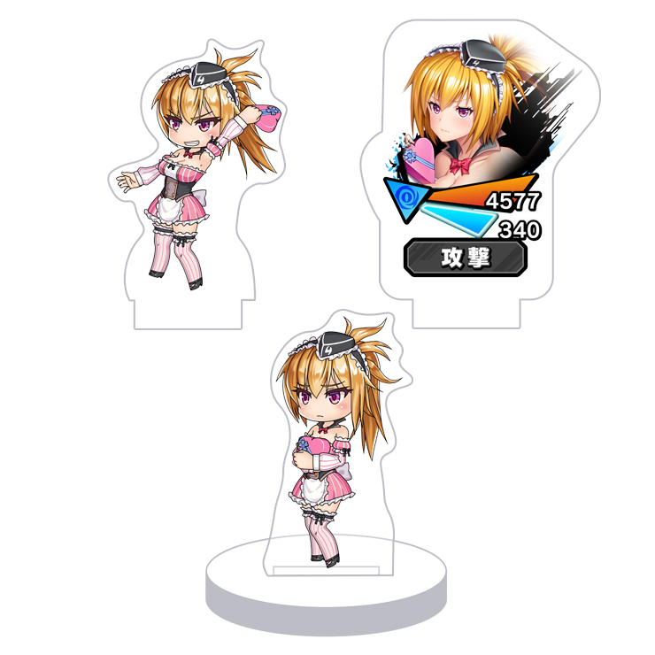 対魔忍RPG バトル画面セットキャラクターセット ver.【手作りチョコ】ドナ・バロウズ