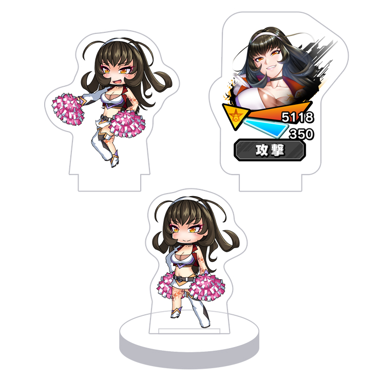 対魔忍RPG バトル画面セットキャラクターセット ver. 【戦慄のチア】相馬成美