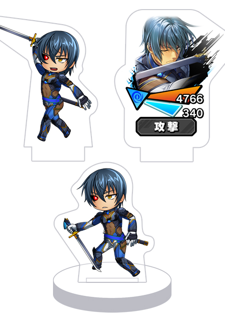 対魔忍RPG バトル画面セットキャラクターセット ver. ふうま 小太郎