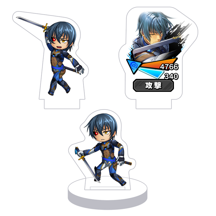 対魔忍RPG バトル画面セットキャラクターセット ver. ふうま 小太郎