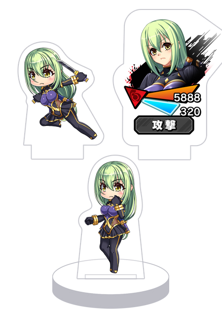 対魔忍RPG バトル画面セットキャラクターセット ver. 相州蛇子