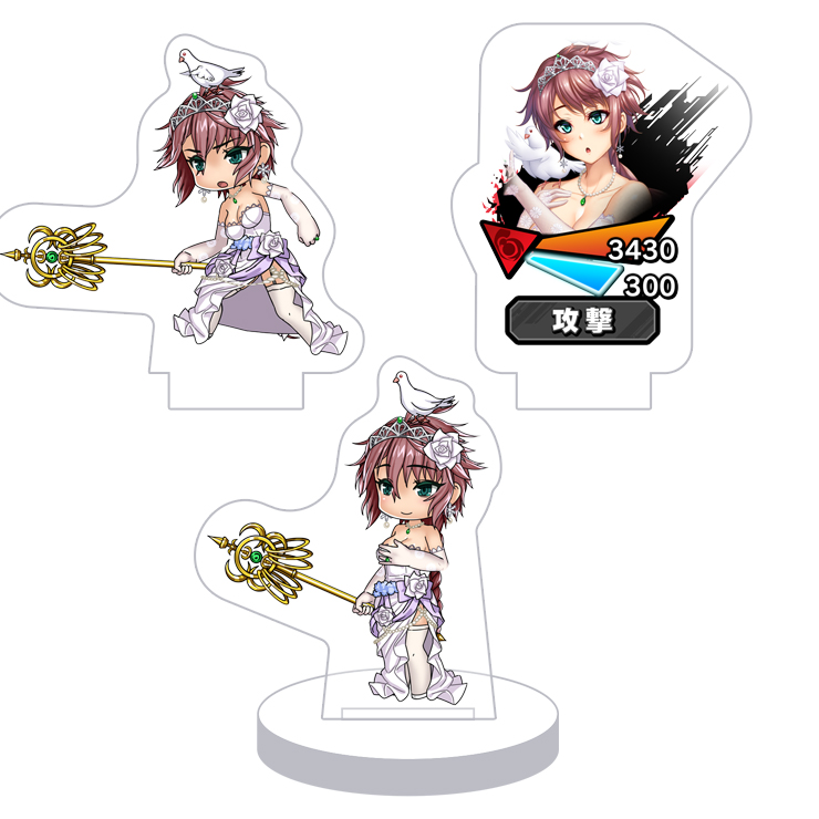 対魔忍RPG バトル画面セットキャラクターセット ver. 【ジェイドブライド】由利翡翠