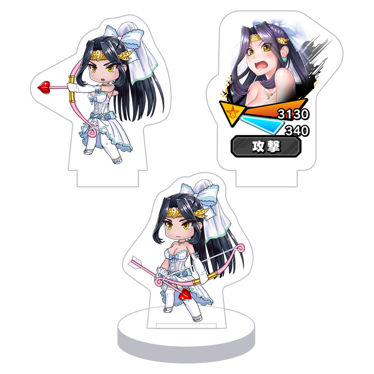 対魔忍RPG バトル画面セットキャラクターセット ver. 【射止める花嫁】弓走颯