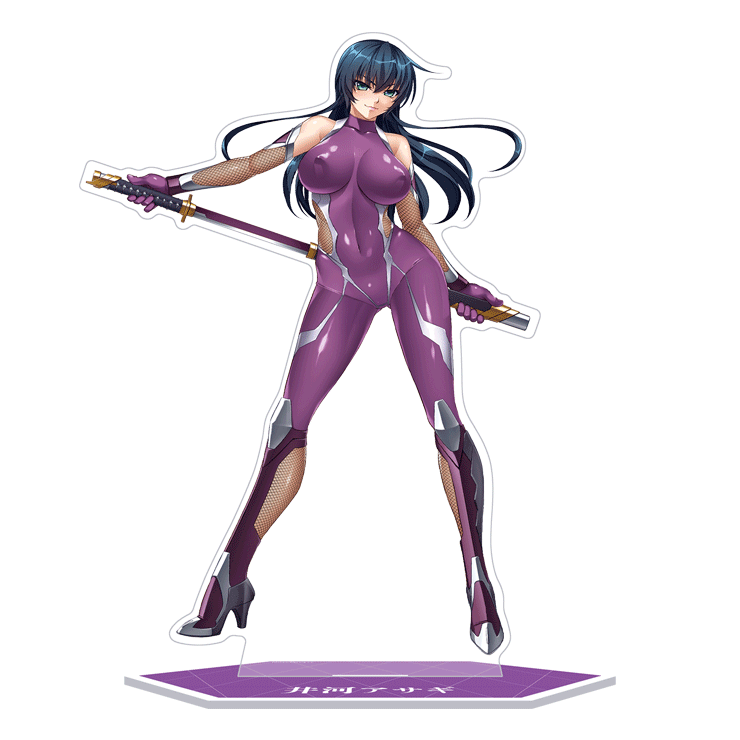 対魔忍アサギZERO レンチキュラー3Dビッグアクリルスタンド 井河アサギ