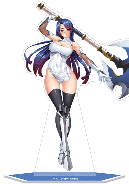 対魔忍アサギZERO レンチキュラー3Dビッグアクリルスタンド 八津紫